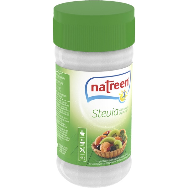 Stevia granulated sweetener container 45 g