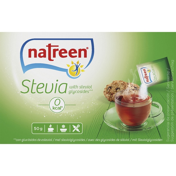 Stevia edulcorante granulado caja 50 sobres