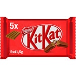 barritas de galleta recubiertas de chocolate con leche envase 5 unidades