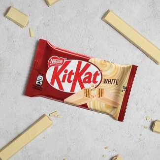 White barritas de galleta recubiertas de chocolate blanco envase 3 unidades - Nestle Kit Kat