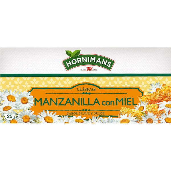 chamomile tea with honey case 25 sachets