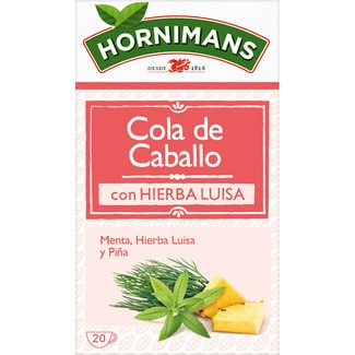 HORNIMANS Tee aus Zinnkraut, Minze, Luisenkraut und Ananas Karton 20 Tütchen