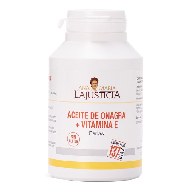 275 Perlas Aceite De Onagra + Vitamina E Ana María LaJusticia