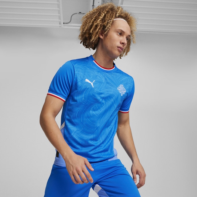 Puma - Camiseta de hombre 1ª equipación Islandia KSI 2024 Replica Puma.