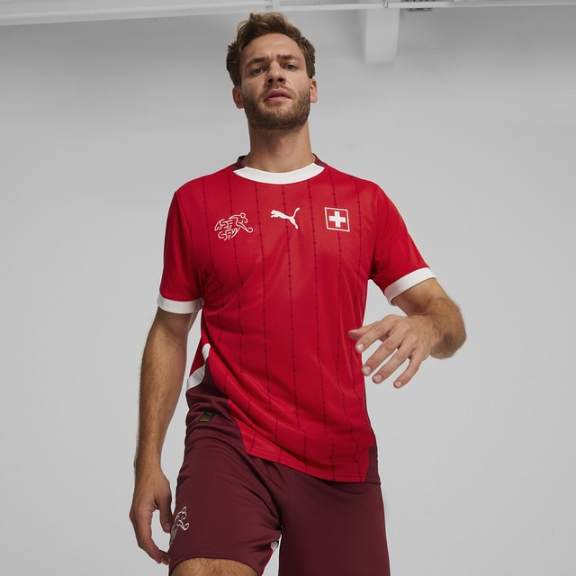 Puma - Camiseta de hombre 1ª equipación Suiza SFV 2024 Replica Puma.