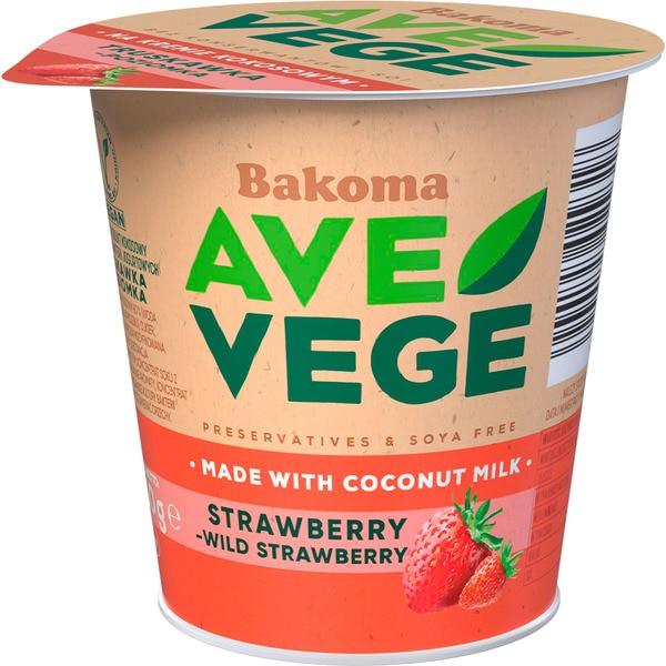 Ave Vege Iogurte Morango embalagem 150 g