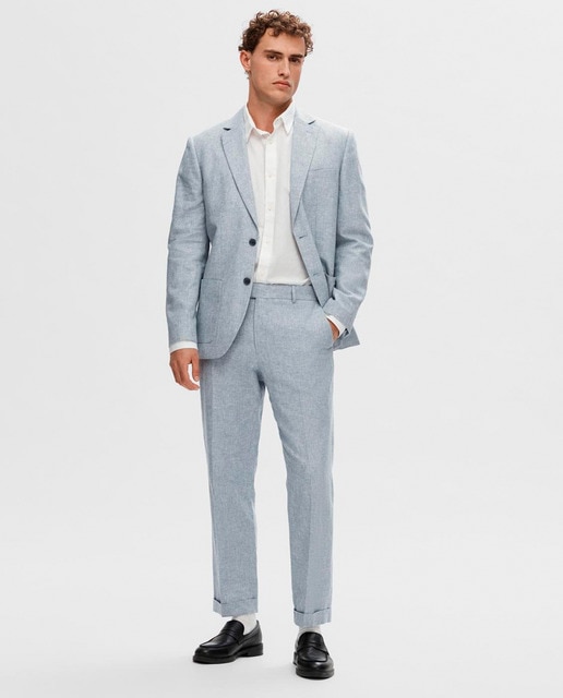 Pantalón de traje de hombre regular fit