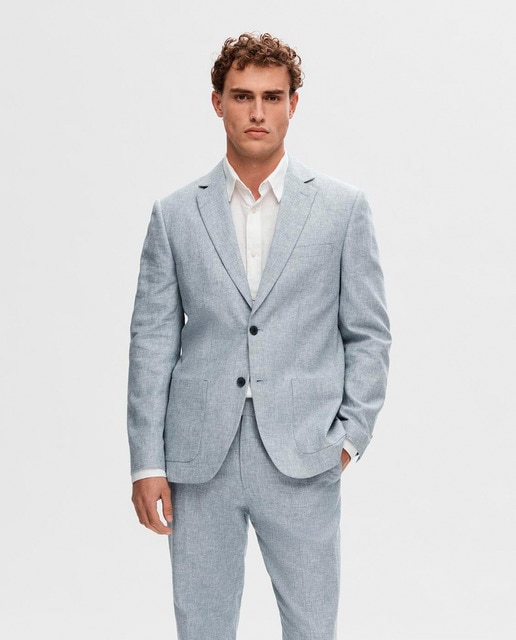 Chaqueta de traje de hombre regular fit