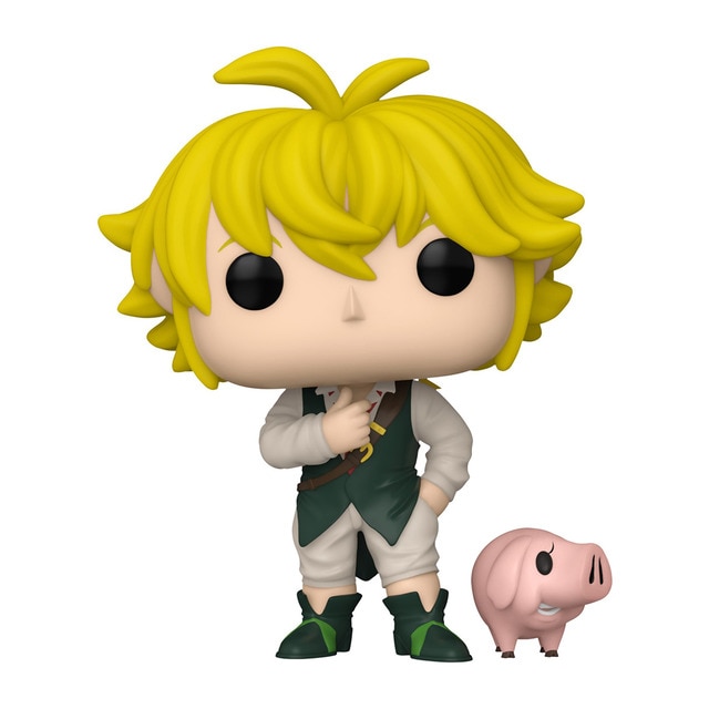 Figura Funko Pop Meliodas w/Hawk Seven Deadly Sins.