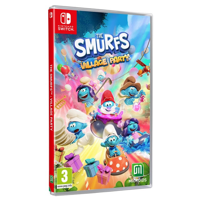 Village Party Los pitufos Nintendo Switch.