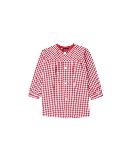Baby de uniforme rojo