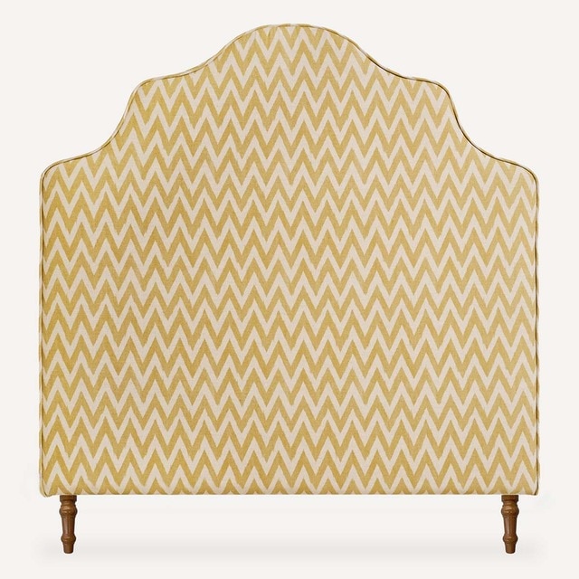 Cabecero doble tapizado zig zag Harrow El Corte Inglés