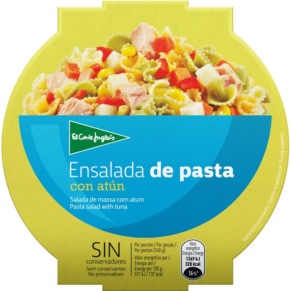 Nudelsalat mit Thunfisch Schüssel 240 g
