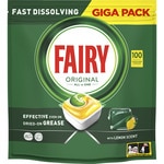 original All-in-1 lemon scented dishwashing detergent bag 100 tablets