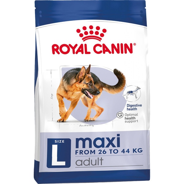 Maxi dog food for large breed adult dogs sack 15 kg
