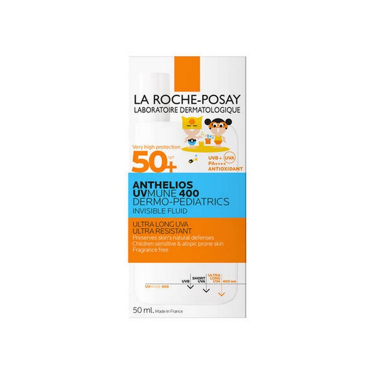 Anthelios Dermo-Pediátrico Líquido Hidratante FPS50+ - 50ml 2