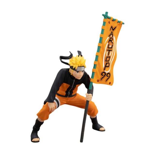 Estatua 11 cm Naruto estandarte Banpresto.