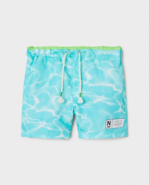 Bañador de niño con cintura ajustable