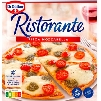 Dr. Oetker Pizza Ristorante de Presunto sem Glúten embalagem 345 g