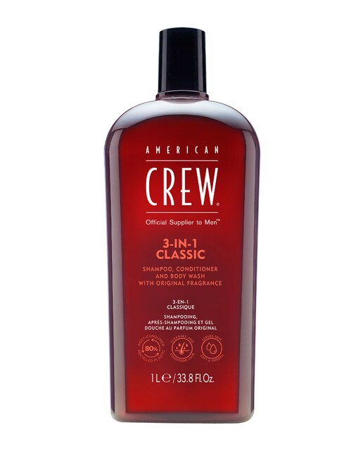 American Crew – Champú 3 en 1 classic 250 ml American Crew.
