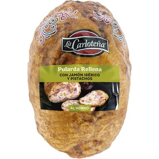 LA CARLOTEÑA Oven roasted poussin stuffed with Iberian ham and pistachios
