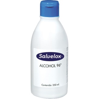 SALVELOX alcohol etílico 96º frasco 250 ml