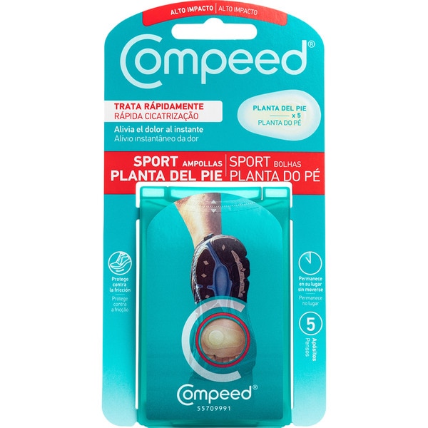Ampollas protect and calm blisters on the sole of the foot box 5 units