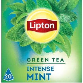Lipton Chá Verde Springy Mint embalagem 20 unidades