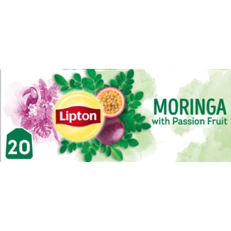Lipton Infusão Moringa Pack 20 unidades embalagem 20 g
