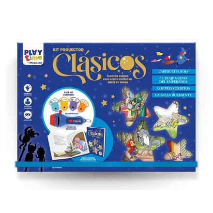 KIT PROYECTOR CUENTOS CLÁSICOS 1 - CAJA CON PROYECTOR