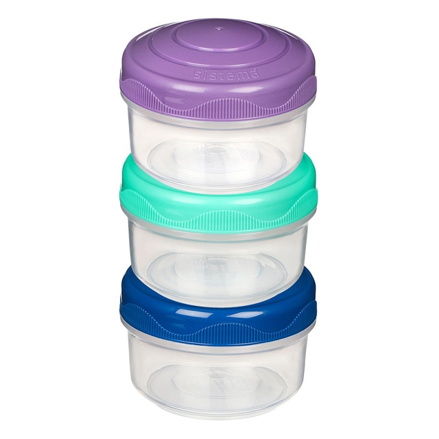 Set de 3 recipientes To Go Sistema