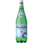 agua mineral natural con gas botella 1 l