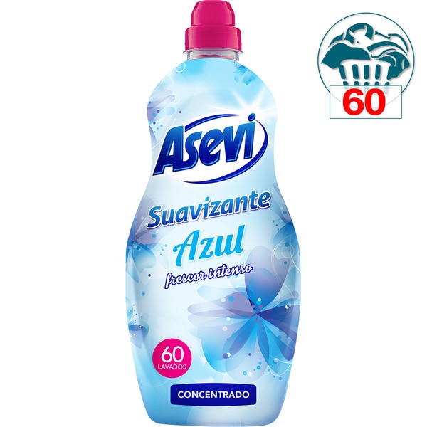 konzentrierter Weichspüler Blau intensive Frische Flasche 60 Dosis