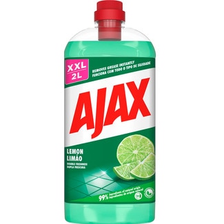 Ajax Detergente Lava Tudo Limão embalagem 2 L