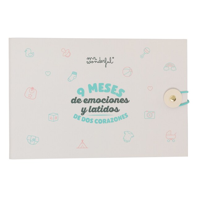 Álbum de fotos Mr Wonderful: 9 meses de emociones y latidos de dos corazones