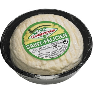 LE CHARTROUSIN Saint-Félicien raw cow's milk cheese each 180 g