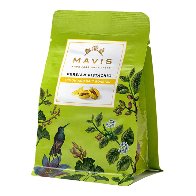 Pistacho iraní tostado al limón y sal marina Mavis
