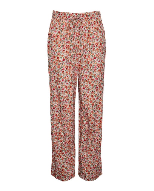 Pantalón largo de mujer con lazada