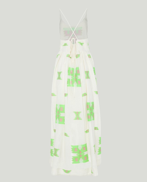 Vestido midi Markella de algodón