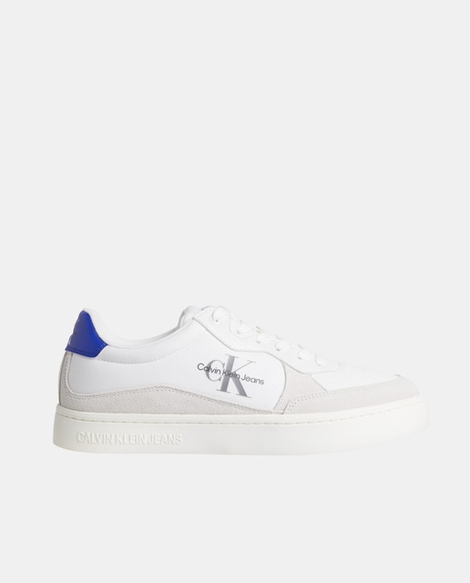 Zapatillas hombre tipo casco bajas piel