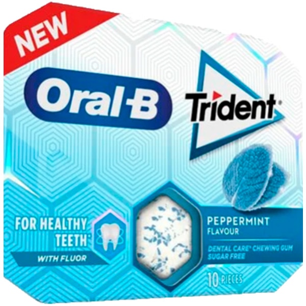 Pastilhas Oral B sabor Peppermint 10 unidades embalagem 17 g