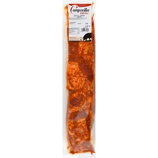 CAMPOVILLA tira de costilla adobada de cerdo ibérico envasada al vacío 600 g