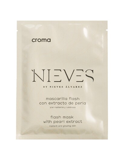 Mascarilla Flash Iluminadora NIEVES X Croma NIEVES by Nieves Álvarez