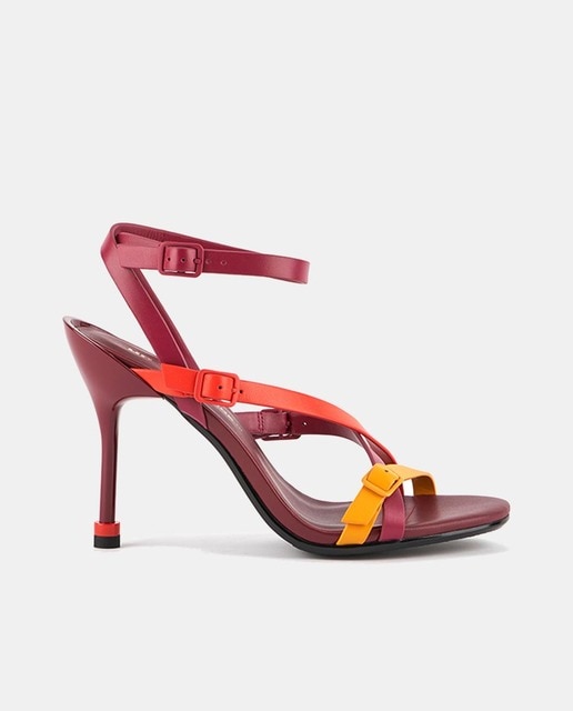 Sandalias de tacón Sia Strappy Hi Lava de mujer con tiras finas y tacón de aguja