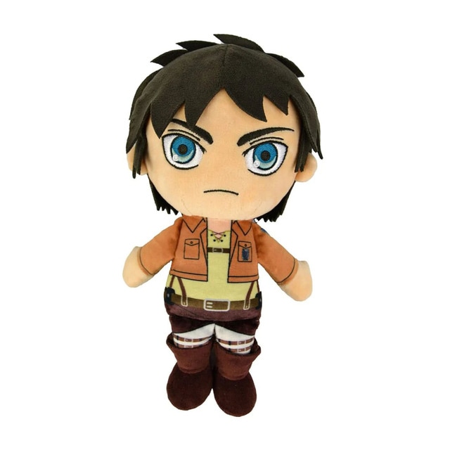 Peluche Eren Yeager Ataque a Los Titanes Popbuddies.