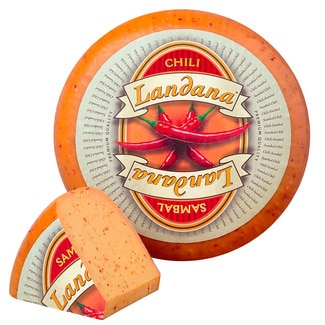 Landana Queijo Gouda Com Chilli e Sambal Peso Aproximado ao peso 4 kg