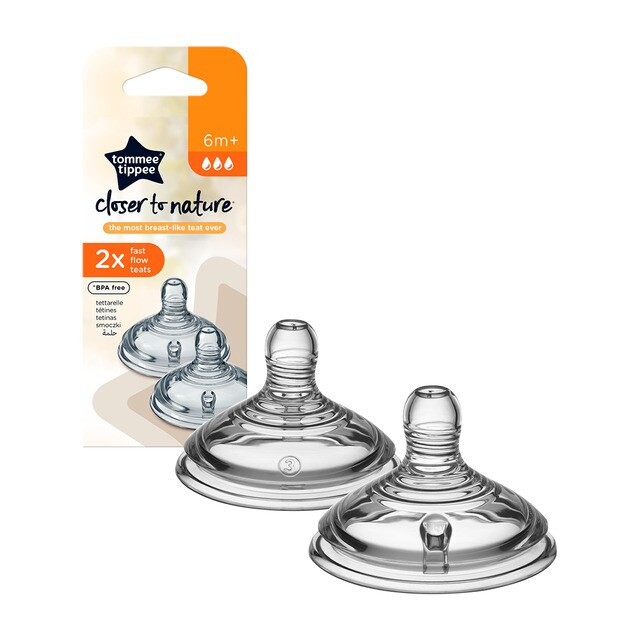 TetinasTommee Tippee  Natural Start, Flujo Rápido