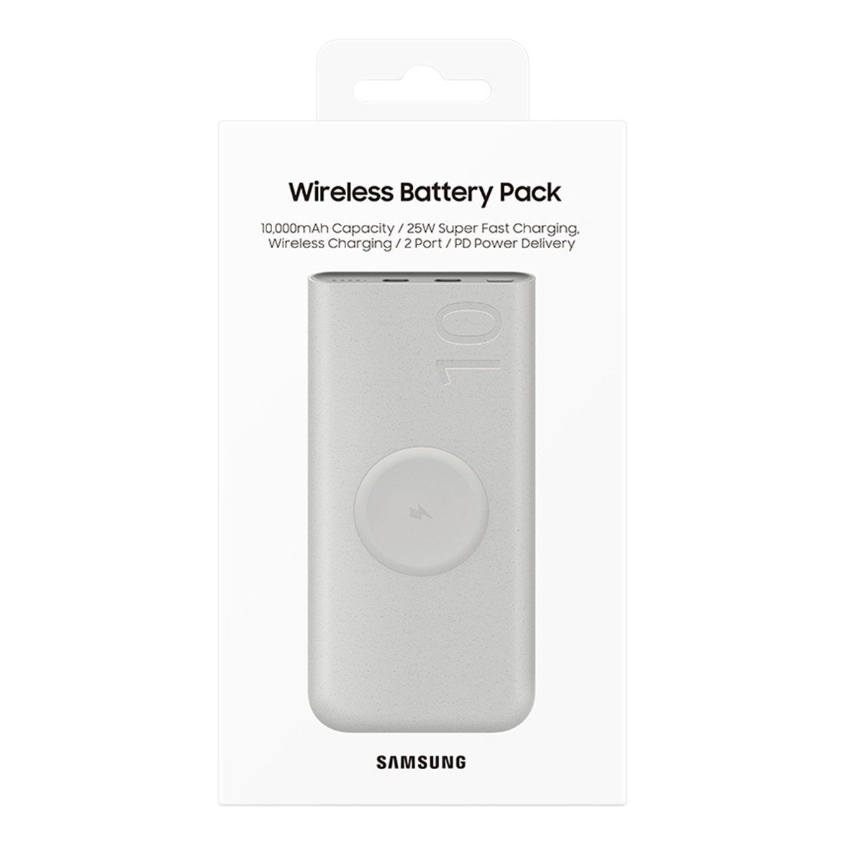Powerbank Samsung com Carregamento Sem Fios 10mAh (SFC 25W) - Bege Bege-7