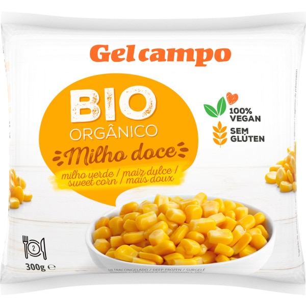 Milho Doce Bio embalagem 300 g