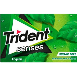 Trident Pastilhas Senses Speramint sem Açúcar embalagem 23 g